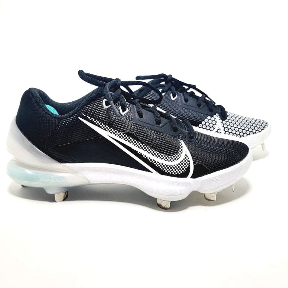 Nike Force Zoom Trout 7 Black White Mens Baseball Cleats CQ7224-005 Size 7 NWOB - Picture 2 of 6